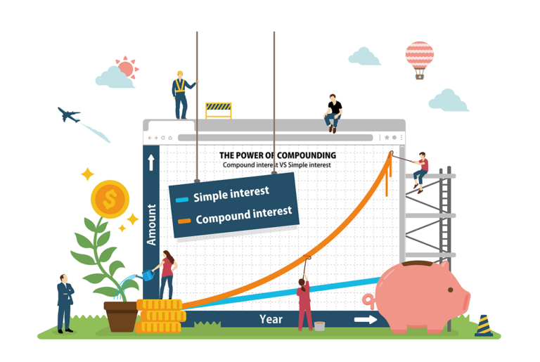 financial interest illustration